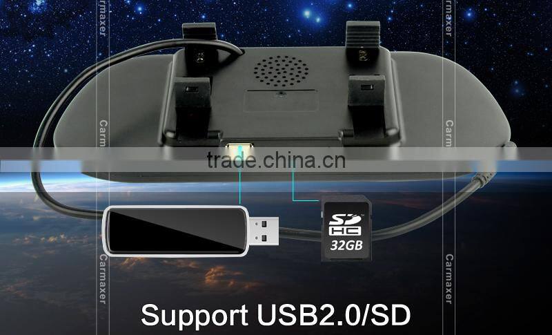 carmaxer manufacturer 7inch chrome rear view mirror