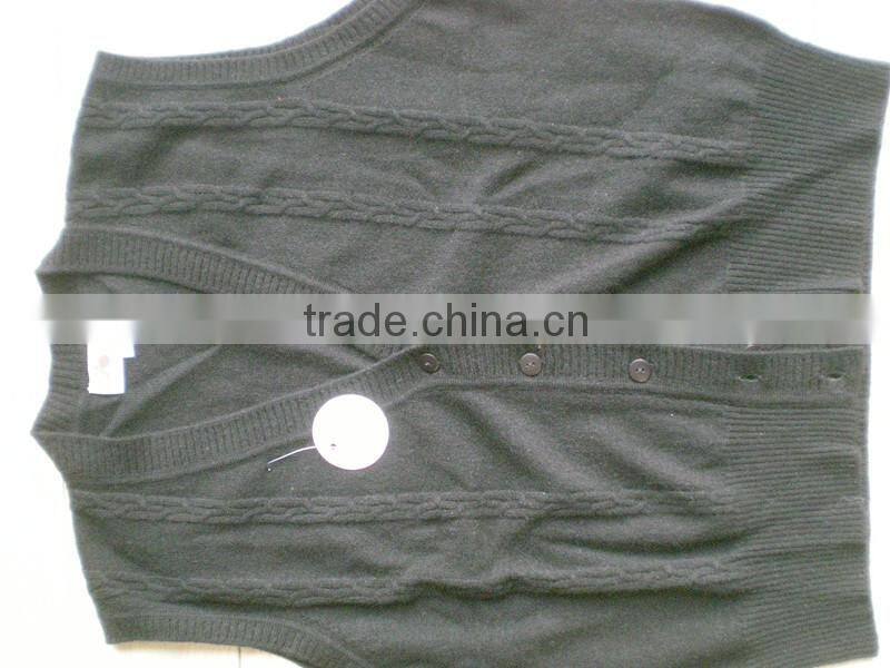 100% cashmere pullover men cashmere sweater vest