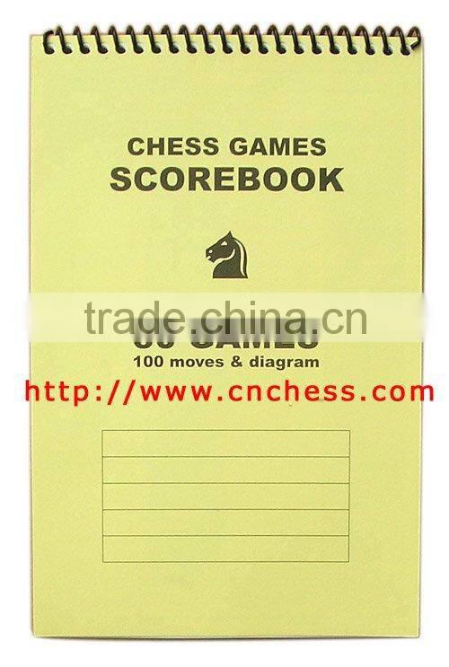 chess score book