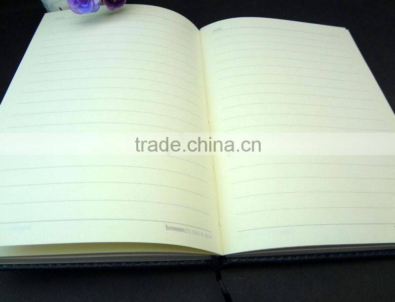 25k good faux leather office note book