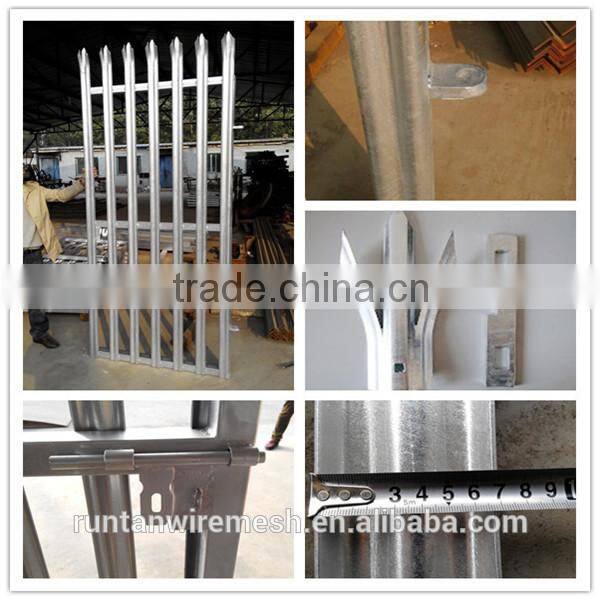 High Quality palisade /palisade fence /1.8m High Palisade Security Fencing( 20 years professional factory)