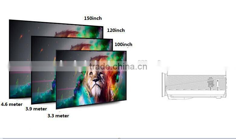 New Hottest Sale 3600 Lumen Built-in wifi support 1920*1080 led projector Home Theater Led Projector