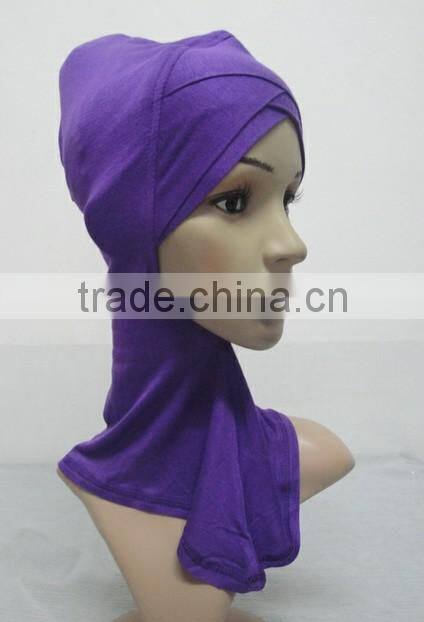C048 new style double cross ninja inner underscarf,full underscarf to cover neck