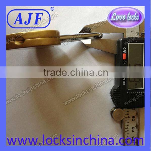 AJF 45mm heart love lock customize love Padlock