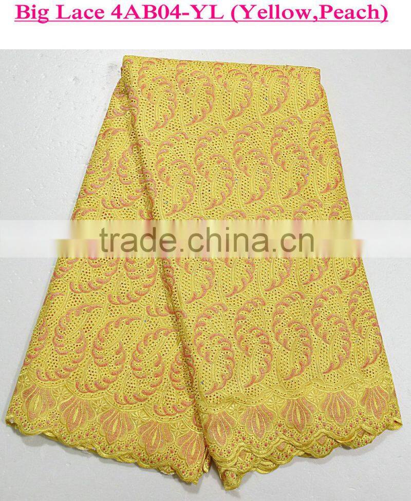 2015 new swiss voile lace for woman heavy embroidery design fashion lace for evening dress