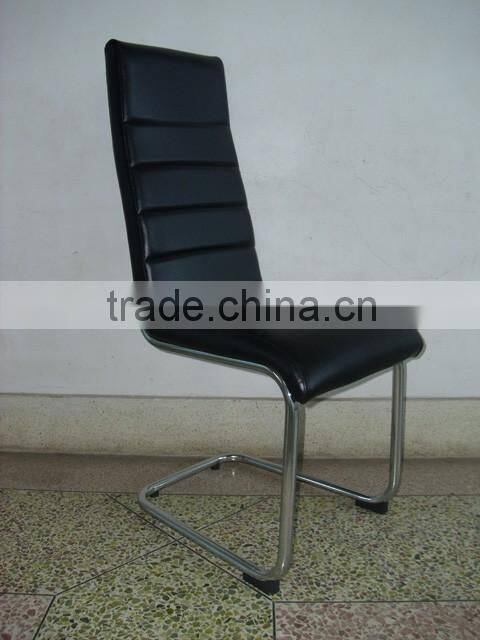 Hot selling Germany furniture dining room furniture leather dining chair metal chair for dinner room furniture