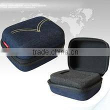 Cheap eva canvas watch box with foam and zipper