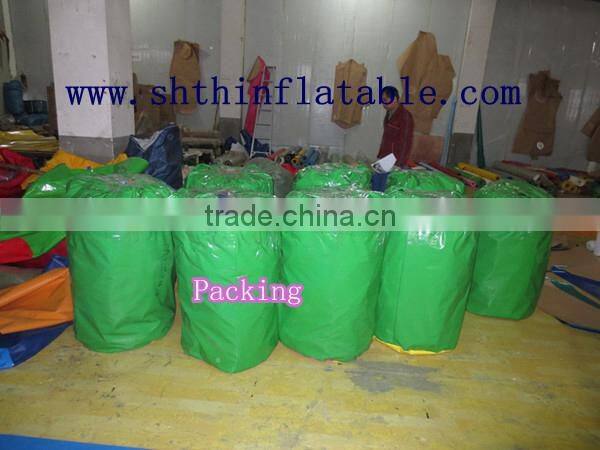 2014 New design commercial kids inflatable climbing wall