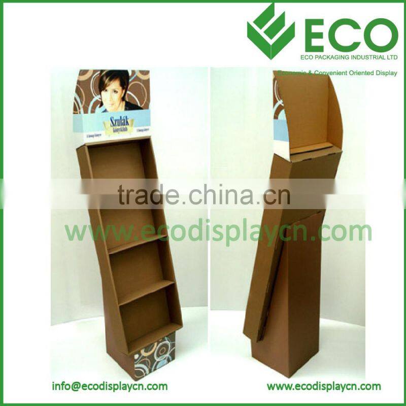 Customized Books Cardboard Display Stand