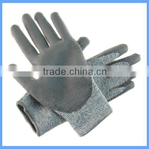 China High Quality Cow Leather Aramid Fiber Heat Resistant Work Gloves With Cut Resistance