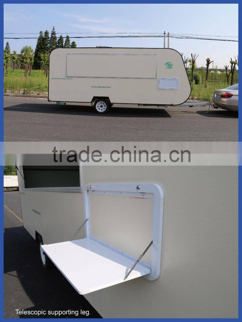 2015 hot sales best quality concession food trailer mobile kitchen trailer coffee food trailer