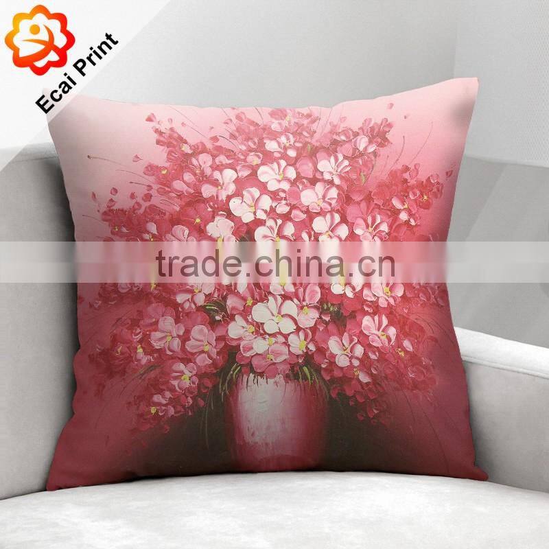 Good-looking personalized polyester cheap sublimated pillow cover