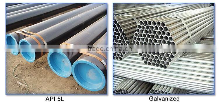 construction galvanized seamless steel pipe