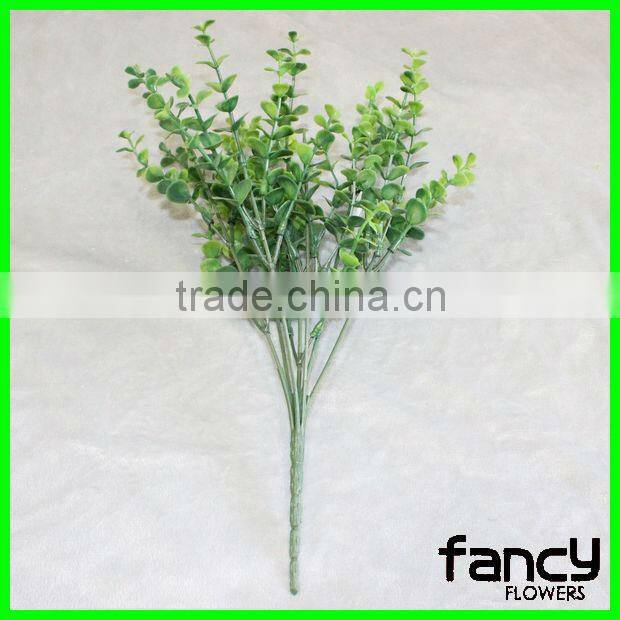 7 heads cheap plastic decorative artificial grass plants