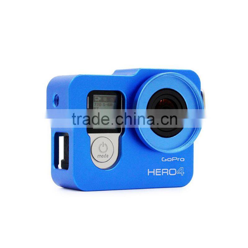 Aluminium Alloy Protective Housing Shell Case for Go Pro Hero4
