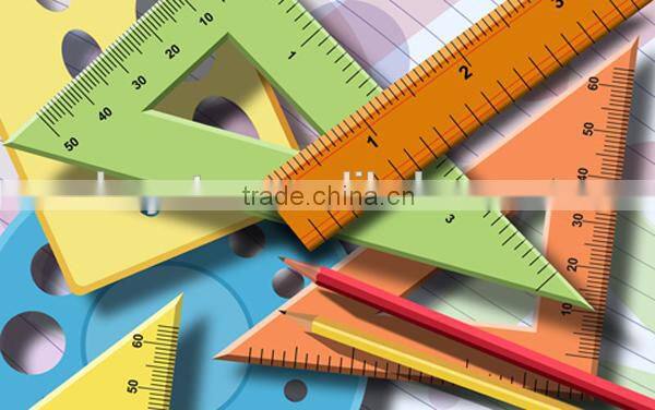 Full automatic ruler silk screen printing machine with UV dryer machine GW-RUL-A