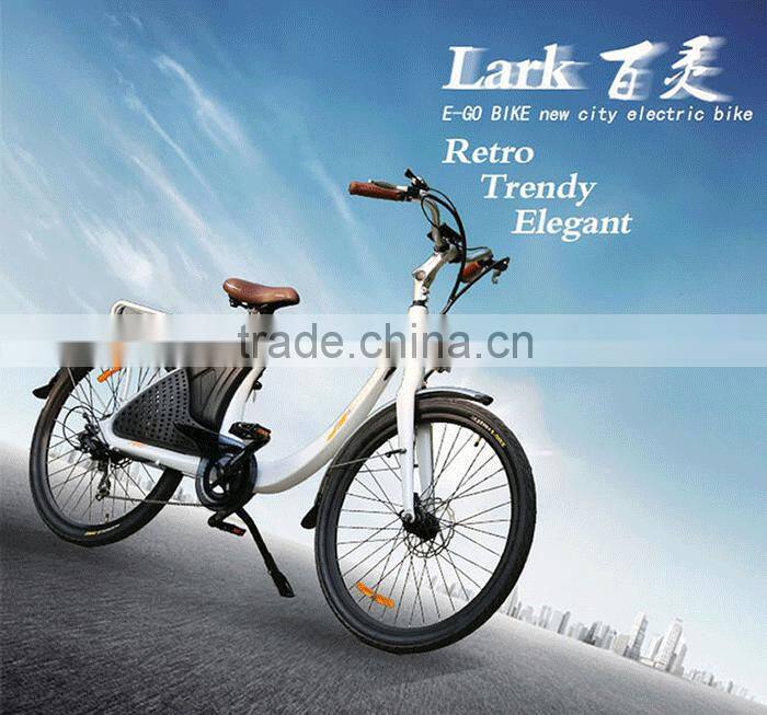 Lark, 2016 new model cheap price electric city bicycle/ lady bike