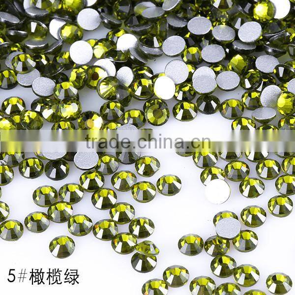 1440pcs SS3-SS40 27 colors for you choose Crystal glass hot fix rhinestones Nail Art Decoration
