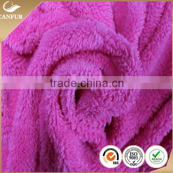 100% Polyester sherpa lining fabric