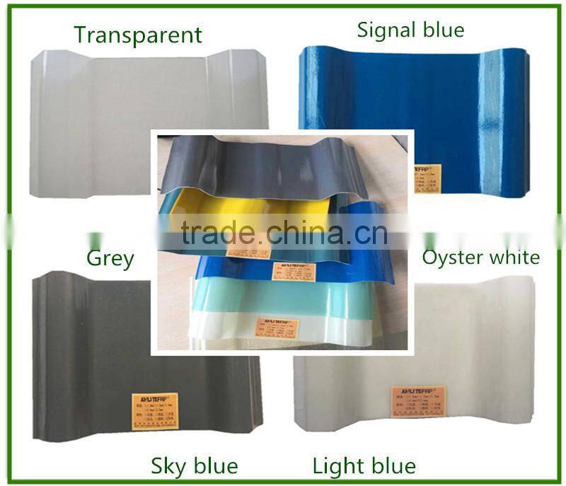 Factory price FRP corrugated fiberglass panel