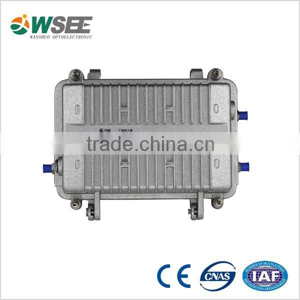 220v CATV trunk Amplifier with switch power supply and 65/87MHZ reverse path(SXG402)