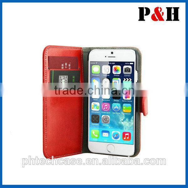 Belt clip holster case for iphone 6,leather material
