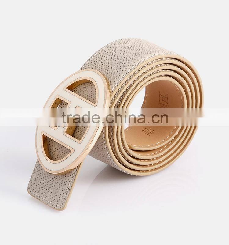 Men belt with alloy buckles latest design leather belt men's fashion belt