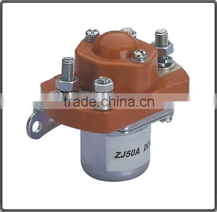 new hight quality operated DC contactor ZJ50 factory price
