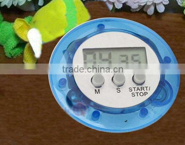 Digital Time Thermometer Kitchen Countdown Timer with plastic clip