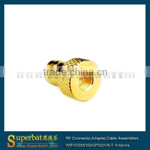SMA-BNC adapter SMA Plug to BNC Jack straight glodplated bnc female adapter