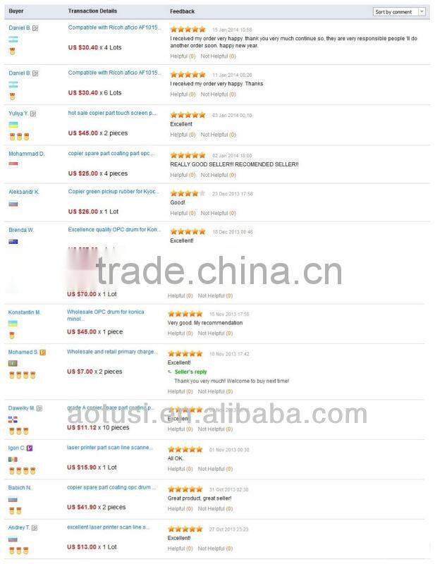 For Konica Minolta Bizhub BH920 850 750 lower pressure roller photocopier parts