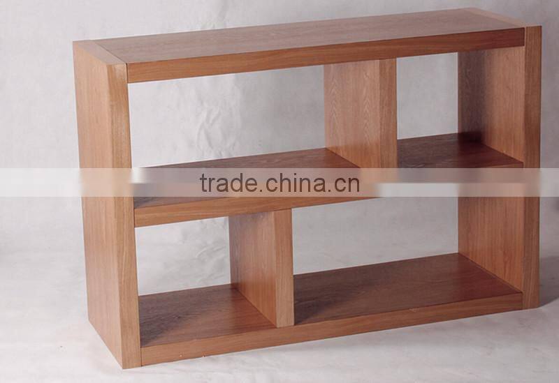 Simple design wood MDF bookcase