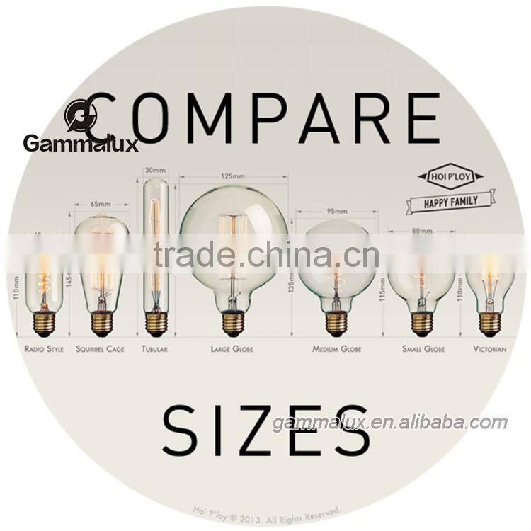 2016 Best Price 40 or 60 w Edison Bulb Vintage Loop Lamp Bulbs