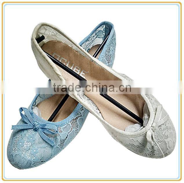 2015 new design girl sexy lace ballerina women soft sole no lace casual shoes