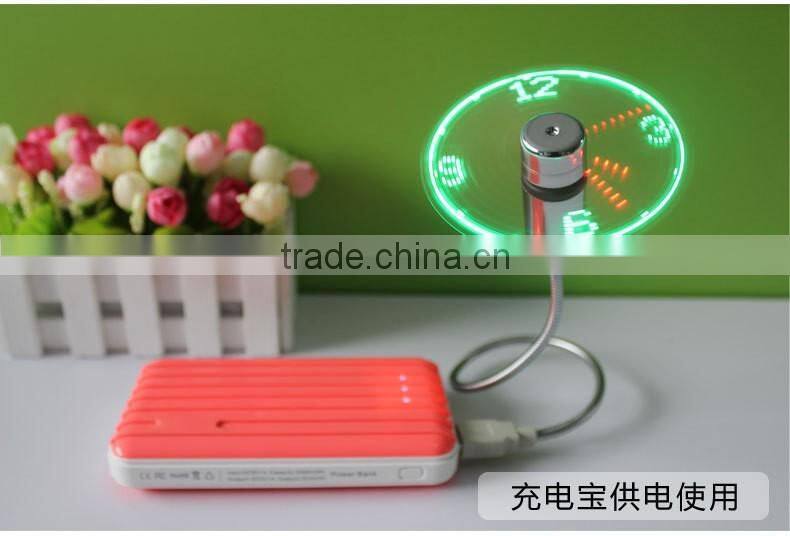 DIY Unique new design portable usb fan rechargeable mini usb fan led light usb mini fan with power bank Powerful wind Water Mist