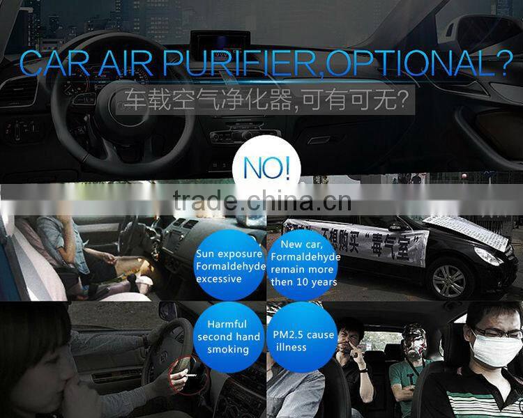 Custom eliminate secondhand smoke and fresh air freshener for car