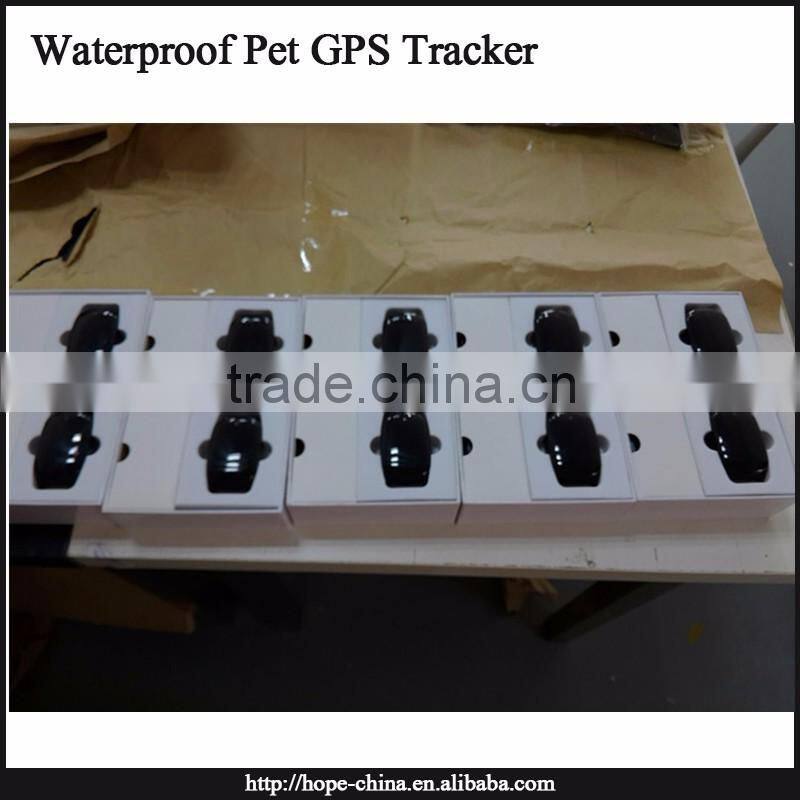 2016 hot New IP66 waterproof mini pet animal pet gps tracker/ mini pet gps tracking