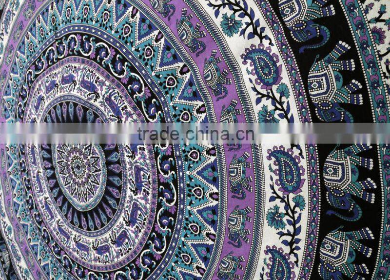 Elephant mandala tapestry indian tapestry bedspread bohemian hippie tapestry beach throw Indian Mandala Tapestry Wall Hanging