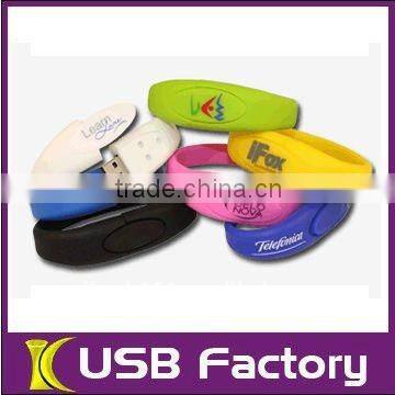 Christmas gifts stylish bracelet usb flash drive
