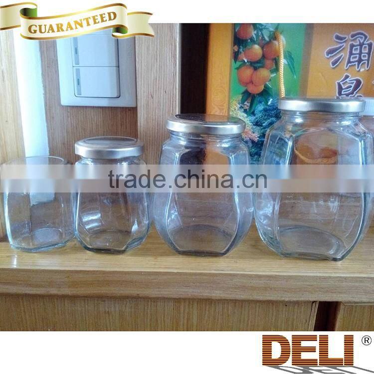 cheap honey glass jar 125g