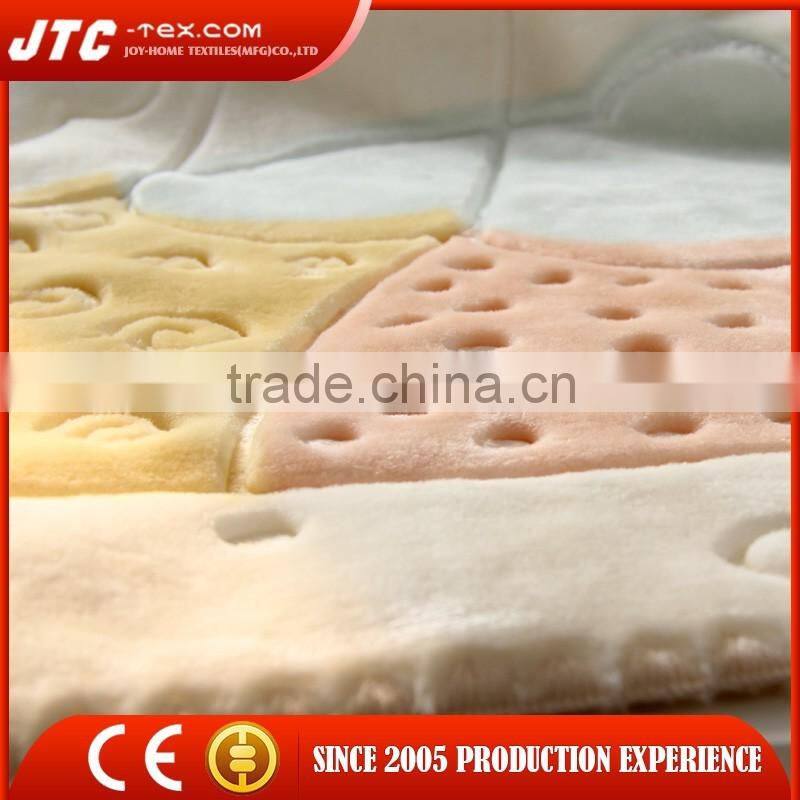 Factory direct supply baby royal spain mink blanket spain with high quality
