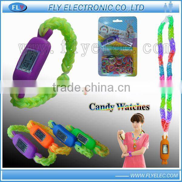 Hot DIY Digital Paper Watch,fancy digital paper watch