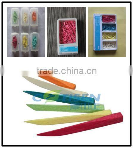 Disposable Wooden Dental Wedges and Matrix