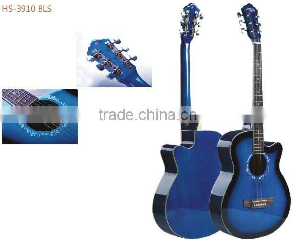 wholesale&OEM 39" 40" 41" beginner acoustic guitar electric music guitar