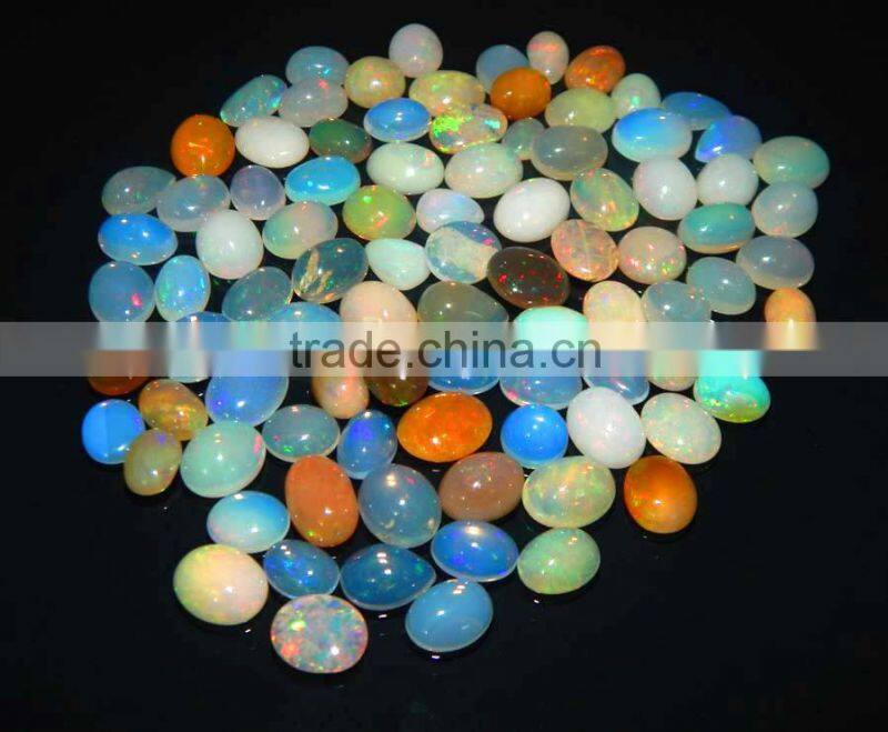High quality 8- 14mm All size Multi Shape Loose Gemstone Opal Cab