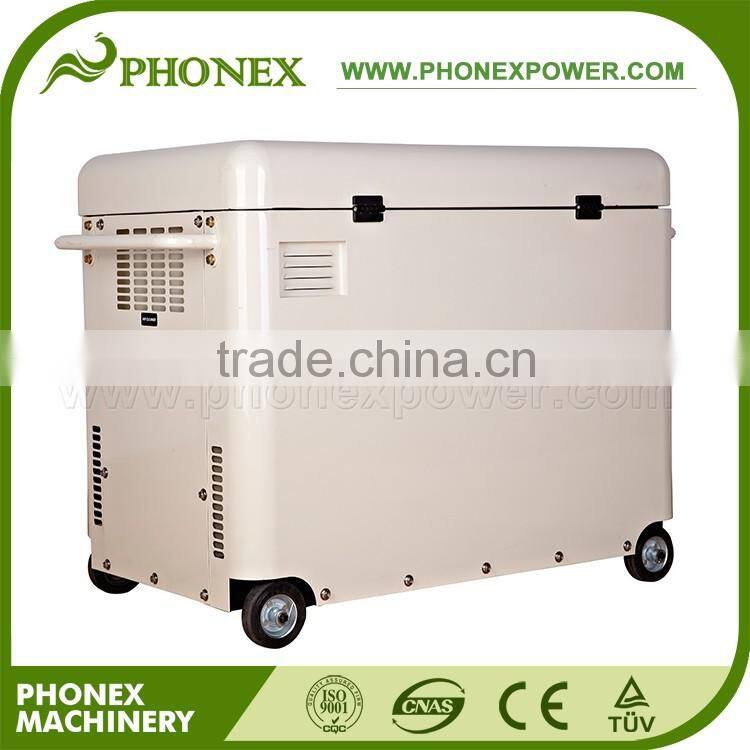 Phonex 5 Silent Diesel Generator Price 186FA 10HP Diesel Generator Set 3 Phase Diesel Generator