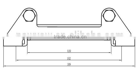 Winch Accessories Roller Fairlead with high quality