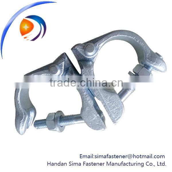 Custom Scaffolding steel wall mount pipe clamp
