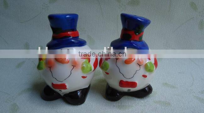 ceramic cartoon salt pepper shaker set