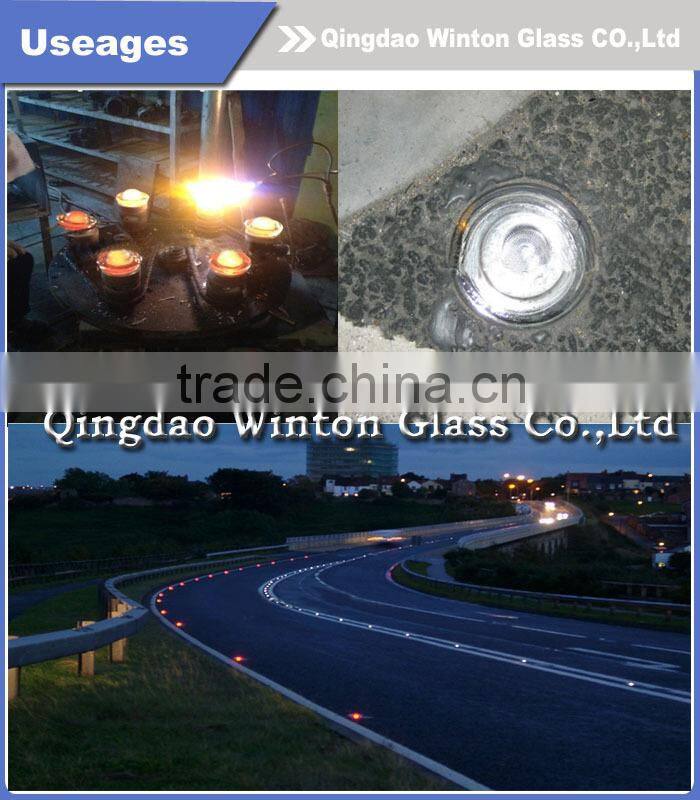 Hot selling High Visible Reflective glass road stud
